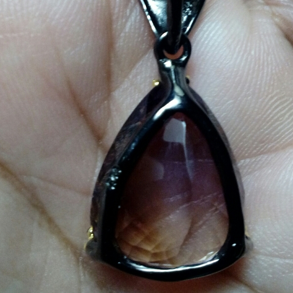 GIFT. Amethyst/Citrine 925. Ametrine. - Picture 6 of 12